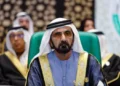 His Highness Sheikh Mohammed bin Rashid Al Maktoum inspecting developmental projects in Dubai