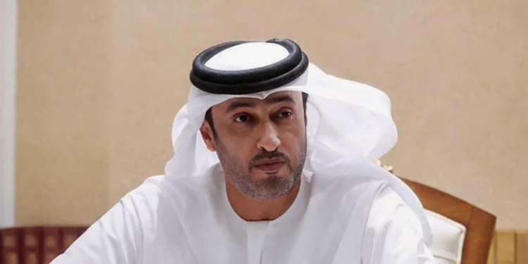 The official seal of the UAE Public Prosecution office in Abu Dhabi.