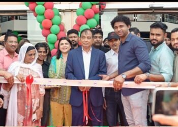 Inauguration ceremony of CM Hypermarket in Ajman Jurf by Dr. Birbal Singh and CM Group management