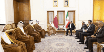 Qatari Prime Minister Sheikh Mohammed bin Abdulrahman Al Thani met with Iranian Foreign Minister Abbas Araghchi in Tehran to discuss de-escalation and the Strait of Hormuz.