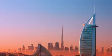 Abu Dhabi skyline showcasing tourism landmarks