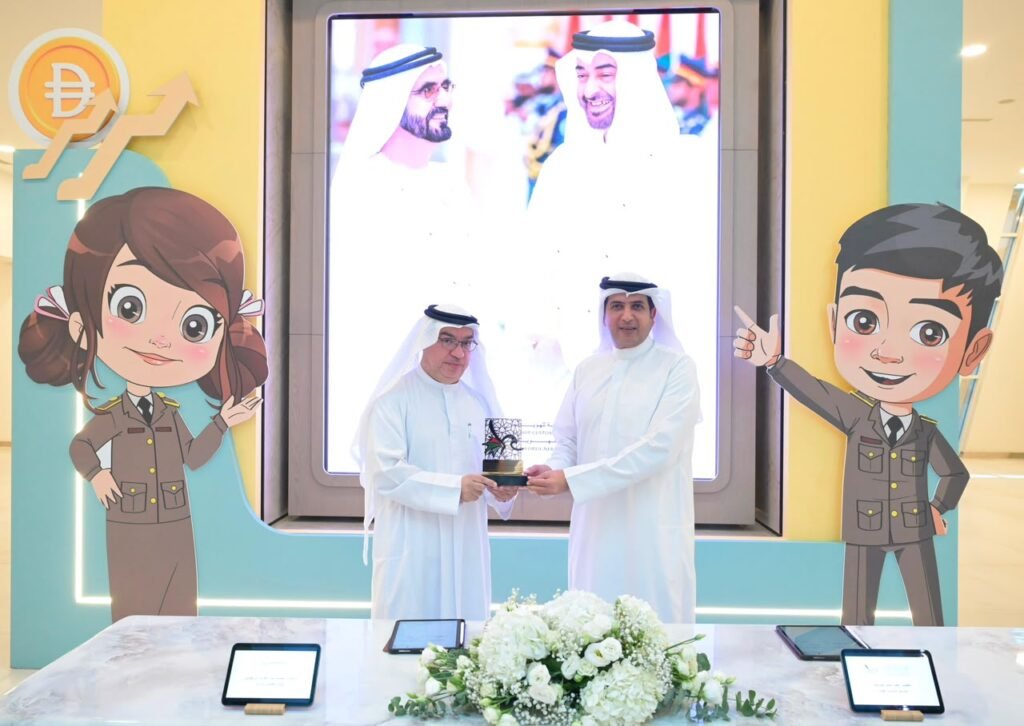 Officials signing a digital MoU agreement for labor welfare in Dubai