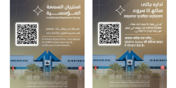 GDRFA Dubai Corporate Reputation Survey announcement banner