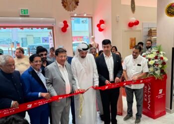Inauguration of Kalyan Silks showroom in Rolla Sharjah by Sheikh Abdullah bin Mohammed Al Qasimi