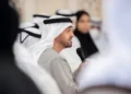 UAE President Sheikh Mohamed bin Zayed Al Nahyan delivering a message on International Youth Day.