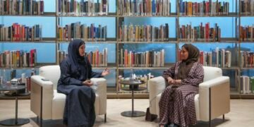 Speaking at Sharjah’s House of Wisdom, the UAE’s first female minister Sheikha Lubna Al Qasimi urged leaders to build autonomous teams and foster youth responsibility.