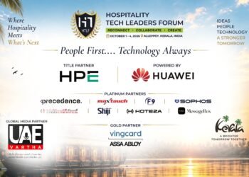 HTLF Confluence 2026 hospitality technology conference banner in Alappuzha