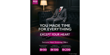 Medcare introduces discounted cardiac check-ups starting at Dh99 across Dubai and Sharjah, including AI retinal scans, available until September 30.