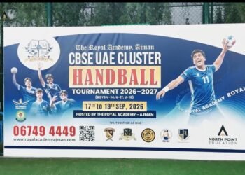Metropolitan International English School and DPS Ajman won top honors at the CBSE UAE Cluster Handball Tournament 2026 held at The Royal Academy, Ajman.