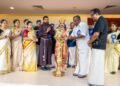 SB and Assumption College Alumni UAE Chapter celebrated Onam with 'Ormappookkalam 2026' in Ajman, inaugurated by Kuttanad MLA Reji Cherian.