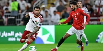 The UAE national football team opened their Gulf Cup 27 campaign with a decisive 4-0 victory over Yemen in Jeddah, led by a Nicolás Giménez brace.