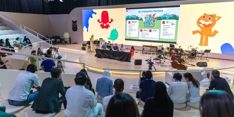 SACC 2026 heads to Aljada, Sharjah from October 22–25 featuring a live Dubbing Corner, Artist Alley, TCG card zone, comic displays, and esports tournaments.