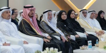 Sheikh Dr Sultan bin Mohammed Al Qasimi attends the closing of the 5th International Forum for Arabic Language Teachers in Sharjah, spotlighting linguistic security and teacher training.