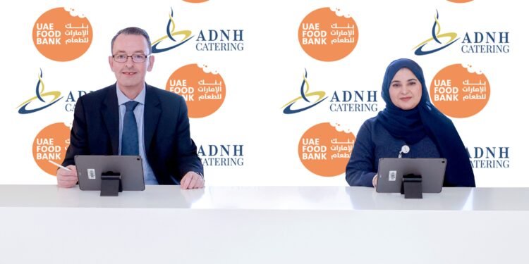 UAE Food Bank and ADNH Catering sign an agreement to redirect surplus meals safely to charities and target a 20% annual reduction in food waste.