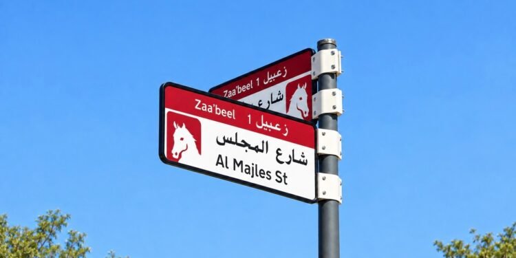 Dubai unveils a new visual addressing system across 186 areas through 2030, introducing colour-coded street signs, Makani plates, and QR codes.