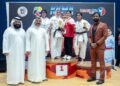 Fifty-five young martial artists from 30 nations received Japan Karate Shotokan Association 1st Dan Black Belts at Etisalat Academy in Dubai.