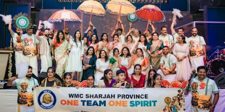 World Malayalee Council Sharjah Province marks Onam at Dubai's Asiana Hotel, pledging backing for Gopinath Muthukad’s differently abled welfare mission.