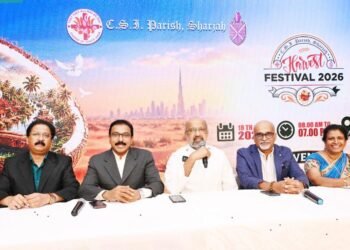 CSI Parish Sharjah will host its annual Harvest Festival on October 18, 2026, featuring thanksgiving worship, traditional Kerala food stalls, and live music.