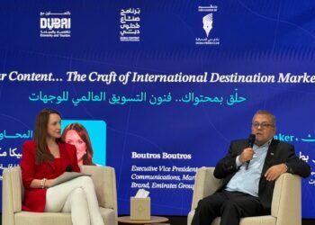 Dubai Press Club and DET host an industry session on digital content creation and global destination marketing featuring Emirates' Boutros Boutros.