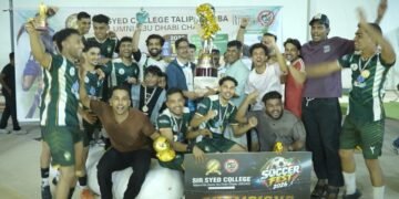 DDP Freight Hustlers clinched the inaugural SSCAAD Soccer Fest 2026 title at Hudayriyat Island, Abu Dhabi, beating Keynes FC 2-0 before 600 spectators.