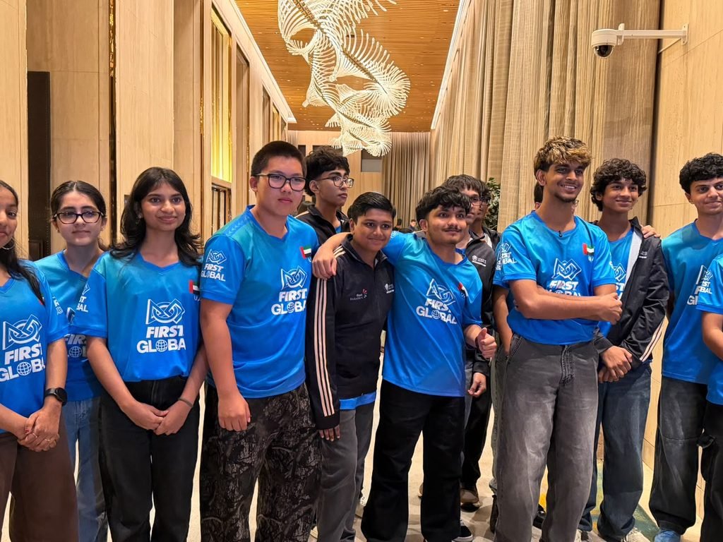 UAE Robotics Team Wins Silver at FIRST Global Challenge, Honoured in Dubai