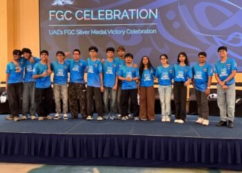 UAE Robotics Team Wins Silver at FIRST Global Challenge, Honoured in Dubai