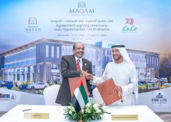 LuLu Group signs an agreement with Maqam International Holding to build a massive 210,000 sq ft hypermarket in Al Shahama, Abu Dhabi, opening by National Day 2027.