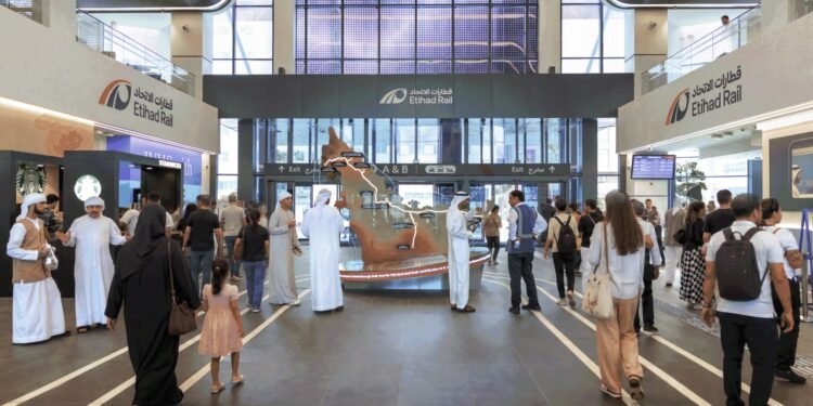 Etihad Rail records 120,000 passenger ticket sales across the UAE in its first 30 days, connecting Abu Dhabi, Dubai, Al Dhaid, and Fujairah.