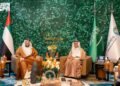 The UAE and Saudi Arabia have signed an infrastructure agreement in Riyadh to integrate national rail networks and conduct feasibility studies for bilateral power grid trading.