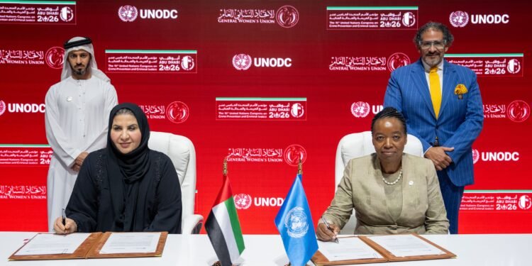 The UAE General Women's Union and UNODC have signed a strategic agreement in Abu Dhabi to expand women's empowerment and community crime prevention.
