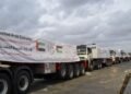 Two UAE aid convoys carrying 259 tonnes of food entered the Gaza Strip under Operation Chivalrous Knight 3, pushing total Emirati deliveries past 137,000 tonnes.
